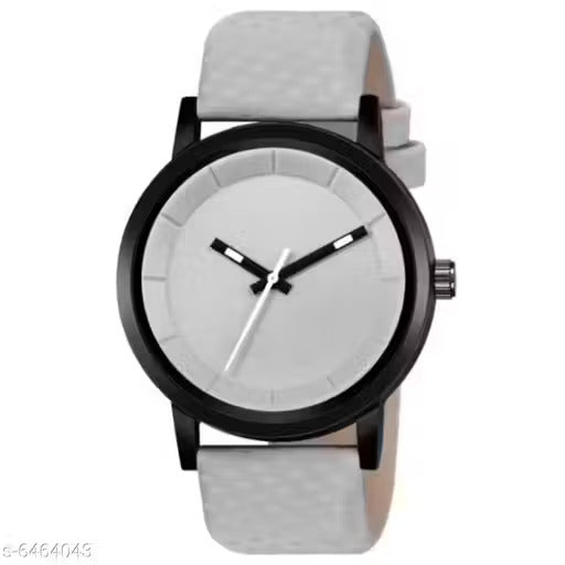 Stylish Leather Strap Analog Watch for Women | Elegant Round Dial Fashion Wrist Watch