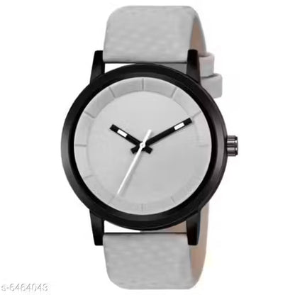 Stylish Leather Strap Analog Watch for Women | Elegant Round Dial Fashion Wrist Watch